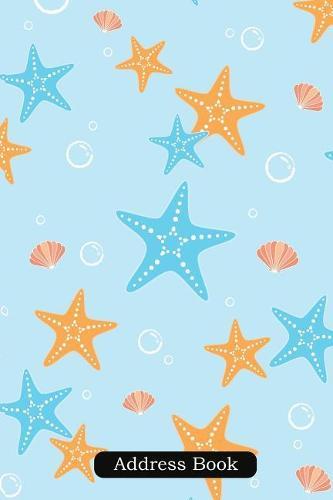 Address Book: Alphabetical Index with Starfish Summer Style Cover