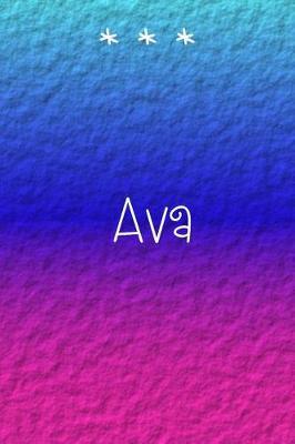 Ava: Vibrant Ombre Notebook