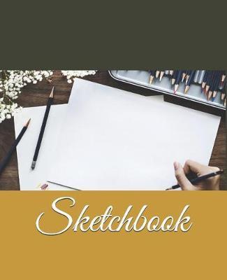 Sketchbook: Practice Drawing, Paint, Write, Doodle, 7.5 X 9.25, Large Blank 130 Pages