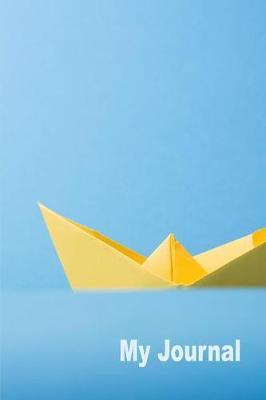 My Journal. for Origami Lover. Blank Lined Planner Notebook Diary.