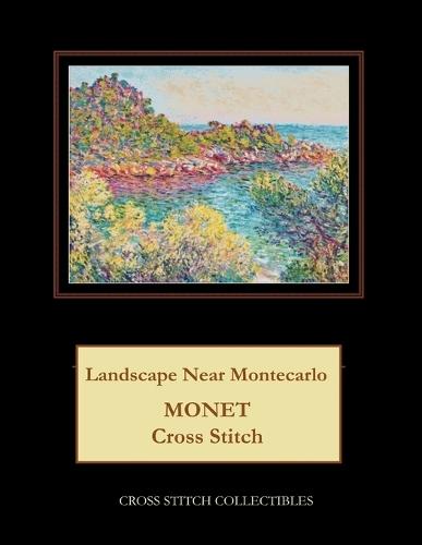 Landscape Near Montecarlo: Monet Cross Stitch Pattern