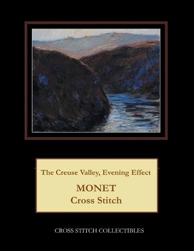 The Creuse Valley, Evening Effect: Monet Cross Stitch Pattern
