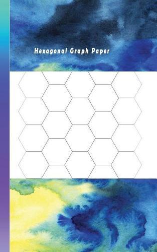Hexagonal Graph Paper: Hexagon Paper (Large) 0.5 Inches (1/2) 100 Pages (5x8) Cream Paper, Hexes Radius Honey Comb Paper, Organic Chemistry, Biochemistry, Science Notebooks, Composition Notebook for Game Maps Grid Mats
