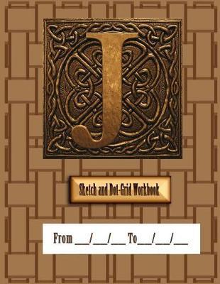 J: Men's-Style Undated Sketchbook and Dot Grid Logbook