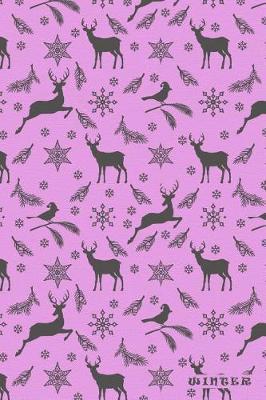 Winter: Snowflake Cold Weather Notebook Journal Diary for Men, Women, Teen & Kids