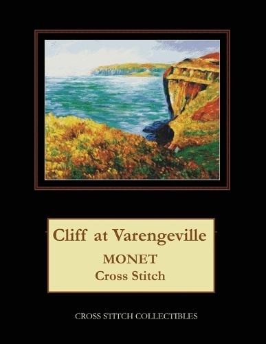 Cliff at Varengeville: Monet Cross Stitch Pattern