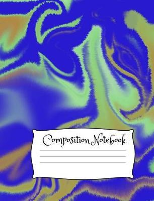 Composition Notebook: Marbled Composition Notebook Wide Ruled Lined Paper