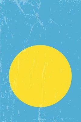 Palau Flag Journal: Blank Lined Notebook to Write in