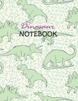 Dinosaur Notebook: Journal of Memories (8.5 X 11) Lined and Dated Notebooks Professional Design Pattern Dinosaur Notebooks