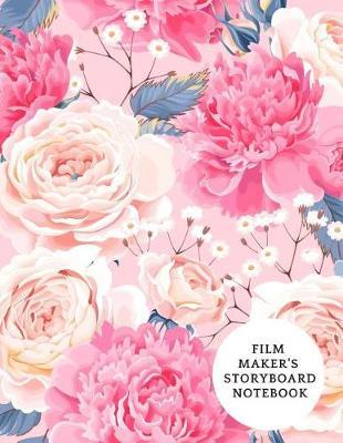 Film Maker's Storyboard Notebook: Film Notebook Clapperboard and Frame Sketchbook Template Panel Pages for Storytelling Story Drawing & 4 Frames Per Page Layouts for Professional, Film Makers, Video Makers, Animators & Advertisers. Paperback