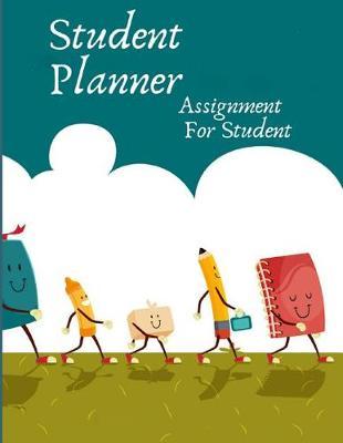 Student Planner Assignment for Student: Academic Year Lesson Plan and Record Book . Weekly and Monthly Student Planner. with Blank Calendar