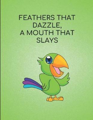 Feathers That Dazzle, a Mouth That Slays: Parrot Themed Notebook Pad