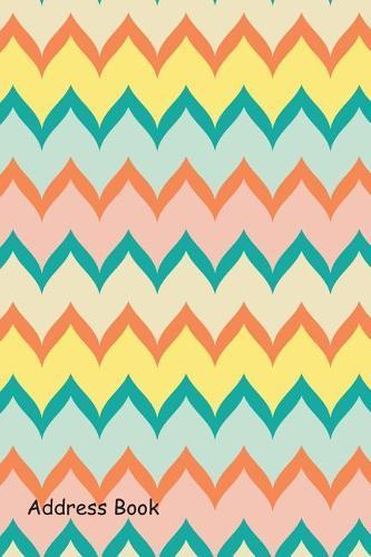 Address Book: Include Alphabetical Index with Decorative Ornamental Pattern Cover