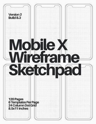 Mobile X Wireframe Sketchpad: White