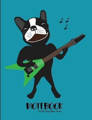 Notebook Guitar Dog Blue Series