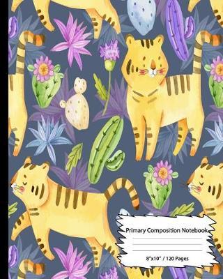 Primary Composition Notebook: Writing and Drawing Story Paper Primary Journal Grades K-2 Blank Writing Sheets Notebook for Preschoolers and Kindergarten