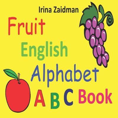 Fruit English Alphabet ABC Book