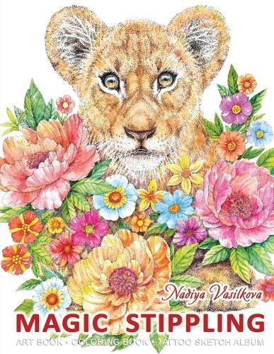 Magic Stippling: Art book, Coloring book, Tattoo sketch album