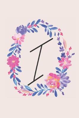 i: Personalized Notebook Journal for florists, wedding planner, bride's maid gift, wedding decorators with floral cover college lined