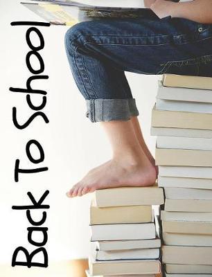 Back to School: Girls School Composition Notebok with College Ruled Line Paper