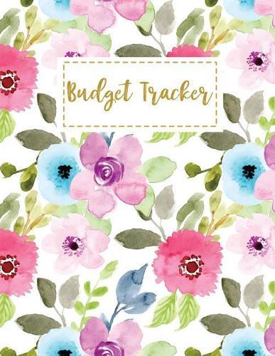 Budget Tracker: Quick and Easy Budget Tracker Pink Floral Design