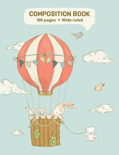 Composition Book: A Cute and Whimsical Animal Adventure