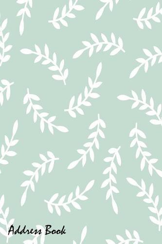 Address Book: For Contacts, Addresses, Phone, Email, Note, Emergency Contacts, Alphabetical Index with Leaf Spring