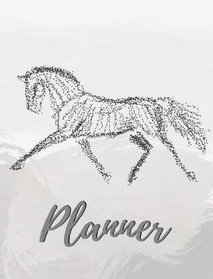 Planner: Undated 12 Week Organizer for Equestrians