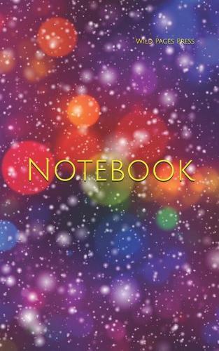 Notebook: background abstract Bokeh light decoration lights star stars