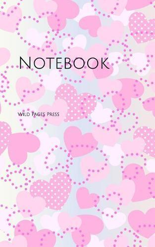 Notebook: Valentine Hearts Bokeh Pink Love Heart