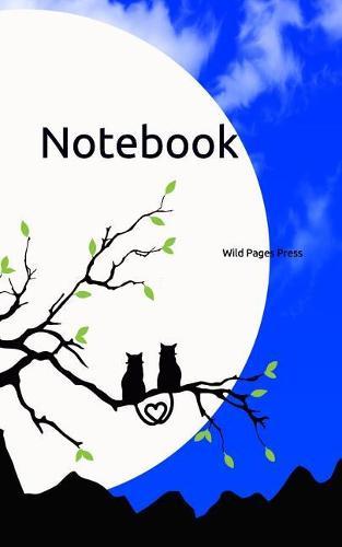 Notebook: Silhouette Clouds Cat Sky Fantasy Fairy Tale Tales Cloud Skies