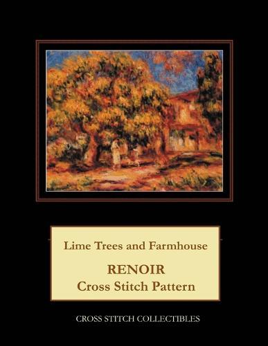 Lime Trees and Farmhouse: Renoir Cross Stitch Pattern