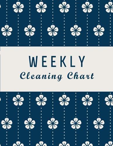 Weekly Cleaning Chart: Flower Japan Cover, Cleaning Routine, Home Cleaning, Household Chores List, Cleaning Checklist