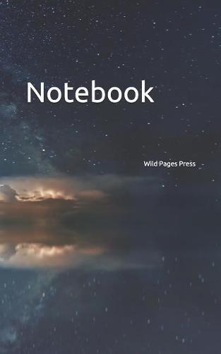 Notebook: Ocean Starry Night Milky Way Sailing Boat Stars Science Boating Sails Sail