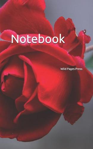 Notebook: rose blossom bloom plant flower flowers blooms roses red florist floristry