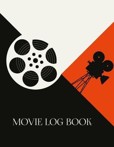 Movie Log Book: Movie Review Book to Write In, Film Criticism, for 130 Movies, Softcover, Size 8.5x11inches, Cover: Vintage
