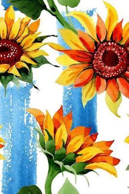 Sunflower Notebook: Dot Grid Journal, Softcover Size: 6x9 Inches with 120 Pages