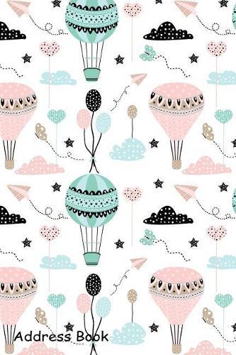 Address Book: For Contacts, Addresses, Phone, Email, Note, Emergency Contacts, Alphabetical Index with Hand Drawn Doodle Childish