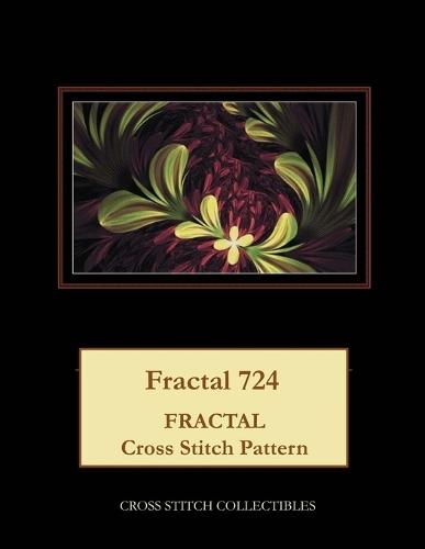 Fractal 724: Fractal Cross Stitch Pattern
