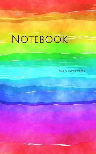 Notebook: Watercolor Paint Wash Effect Artistic Painting Painter Paints Oil Pastel Design Designer