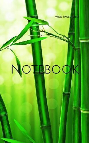 Notebook: Bamboo Forest Green Bokeh Nature Japan Massage Health Healthy Aromatherapy Acupuncture