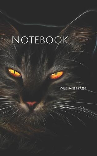 Notebook: Cat Fiery Eyes Cats Kitten Kittens Breeding Breed Breeder Food Feeding Toy Toys Bed Collar