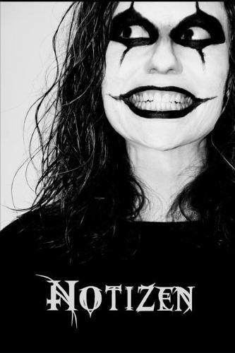 Notizen: Din A5 - 120 Linierte Seiten - Kalender - Taschenbuch - Block - Notizblock - Romantik - Terminkalender - Geschenkidee - Gothic - Metal - Schwarz - Romantik - Dunkel - Novel - Design - Mystery - Joker - Tagebuch