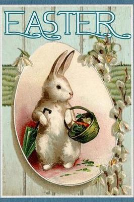 Easter: Beautiful Vintage Style Notebook, Novelty Gift for Men & Women Small Diary, Blank Lined Journal to Write in for Him or Her