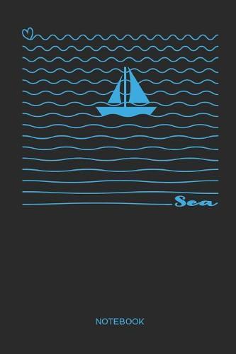 Notebook: Sailing notebook Gift for sailors, sailing fans, yacht lovers and adventurers, women and men who love sailing boats 110 pages with dot matrix for writing or drawing