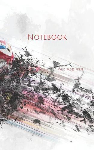 Notebook: motorcycle speed helmet rider bike motorcycles racing boots leathers leather motor engine