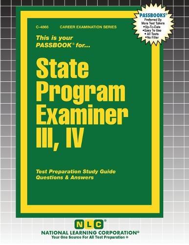 State Program Examiner III, IV