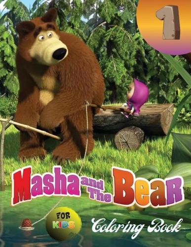 Masha And The Bear 1 Coloring Book For Kids: Masha and Bear won the love not only of the children, but also of their parents. In this book you will find 50 images of the beloved coloring characters.