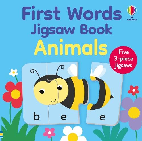 First Words Jigsaw Book: Animals