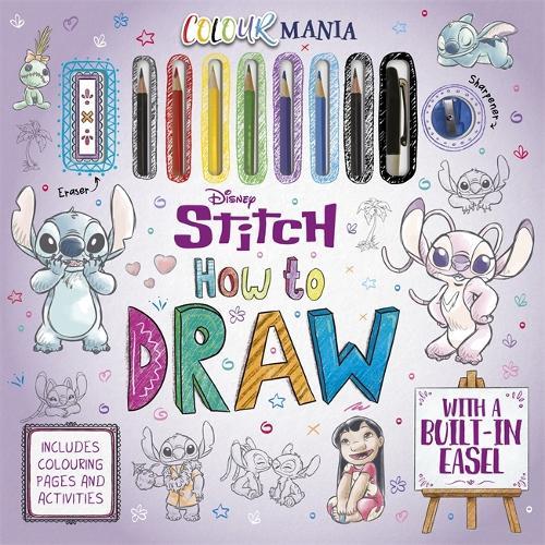 Disney Stitch: How to Draw: Art activity pack with built-in easel, tools and step-by-step drawing guide